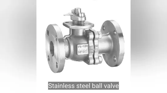 High Pressure Resistant Manual Stainless Steel Ball Valve